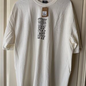 Stussy Off-White Graphic Tee